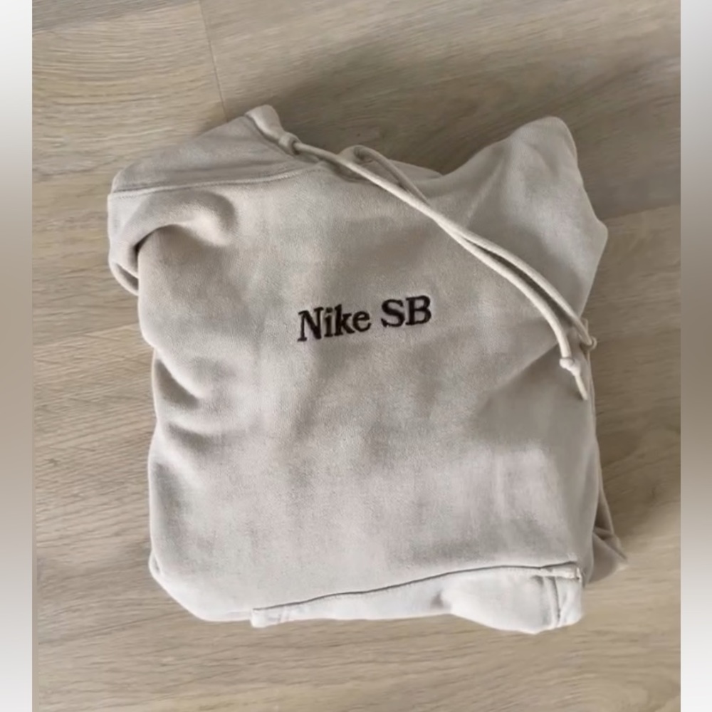 Light brown Nike SB hoodie